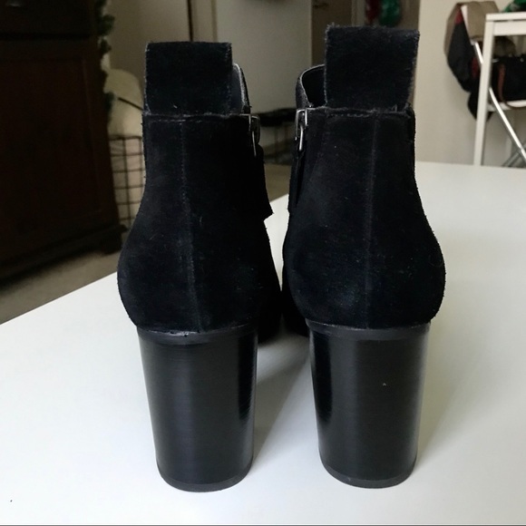 14th & Union Black Suede Bootie - Picture 4 of 5